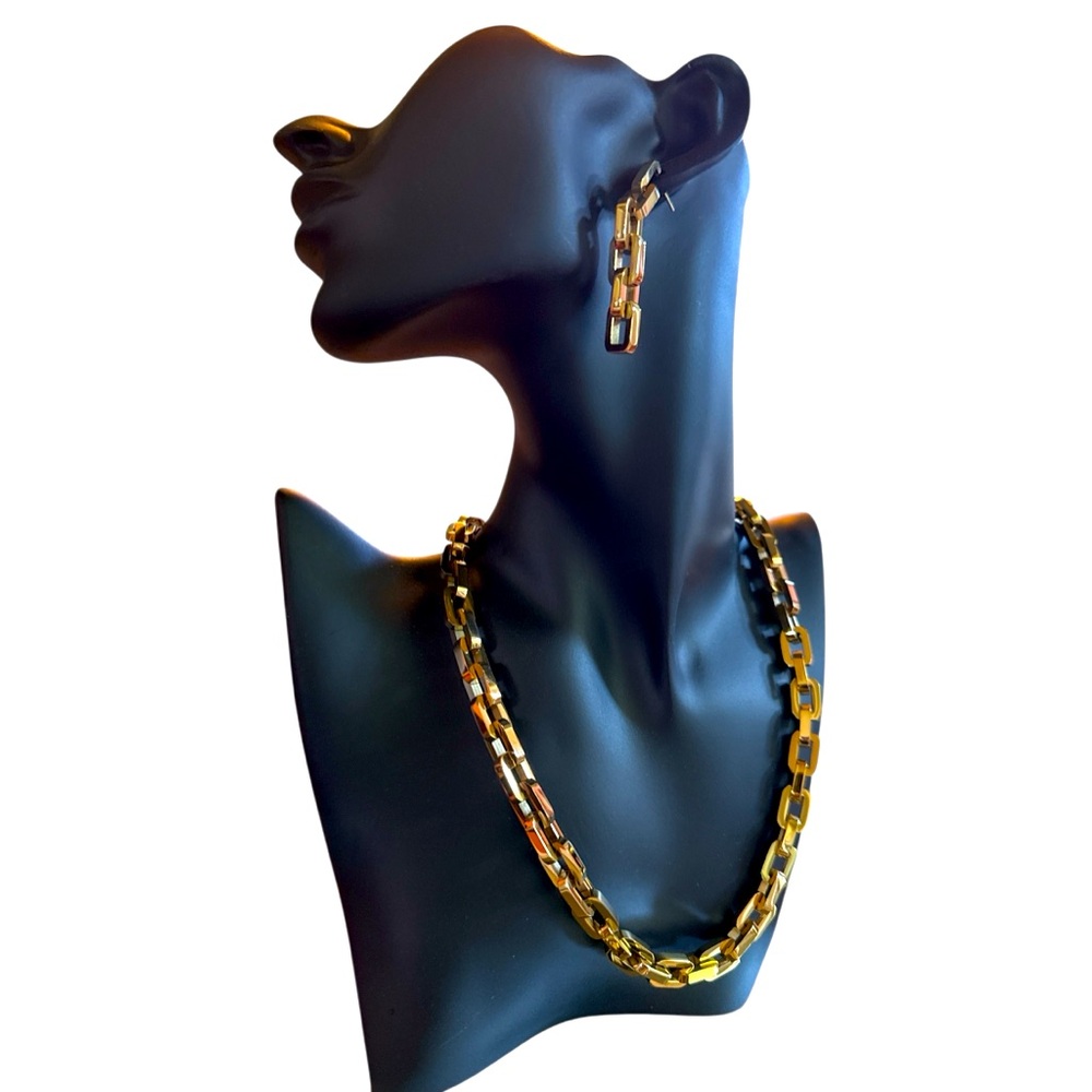 Eddie Borgo Gold Necklace Bold Chain Design